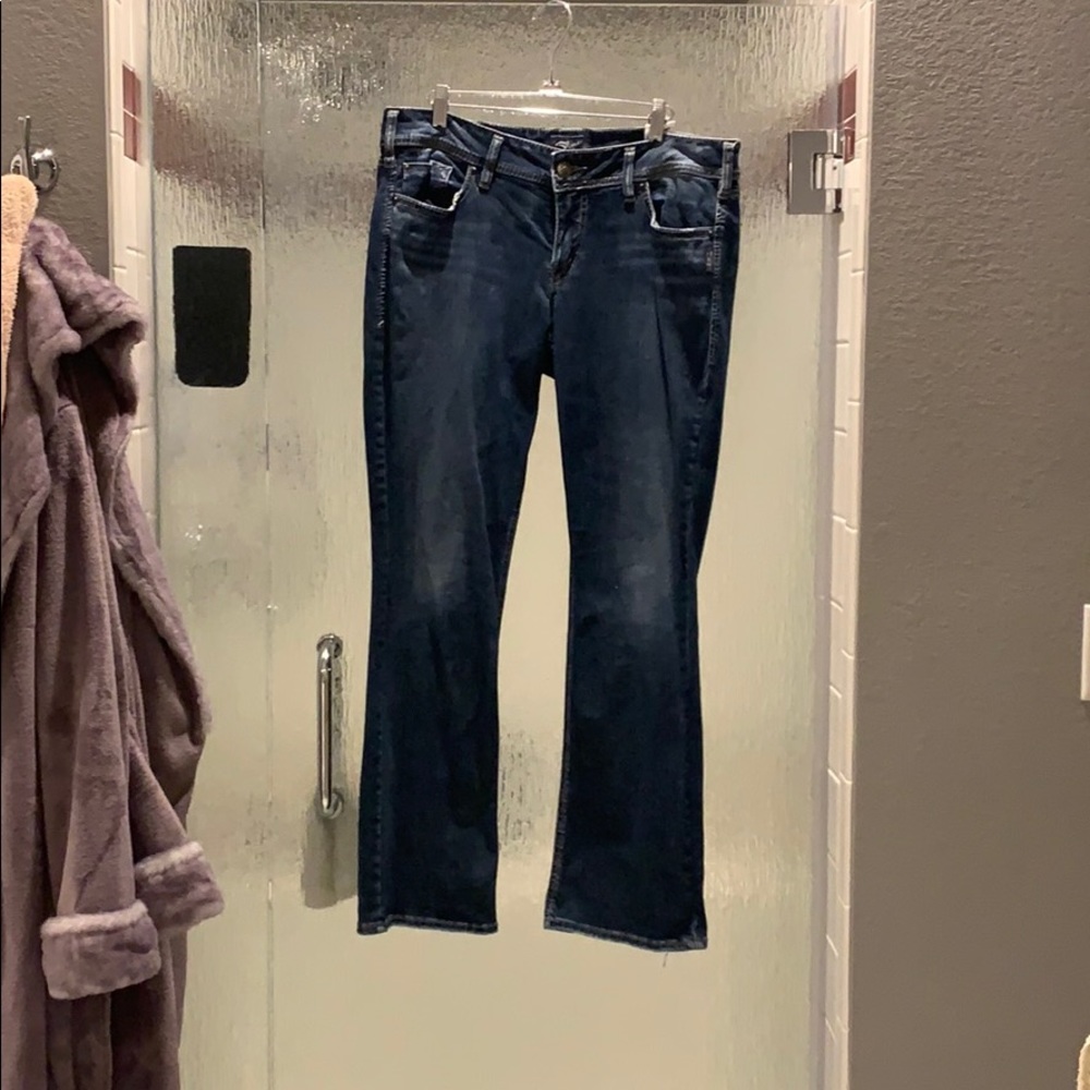 Dark Blue Silver jeans